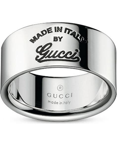 gucci ring herr|gucci trademark ring.